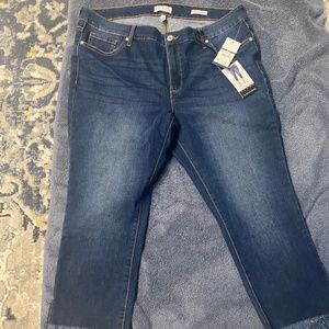Sofia Cropped Jeans Size 16W